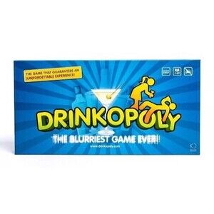 Drinkopoly Board Game Adult Drinking Party Game New Sealed Fun Time Drinkies